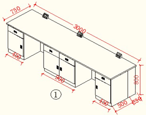 304 Stainless Steel Laboratory Work Bench YR06013-5: Specifications Comparison