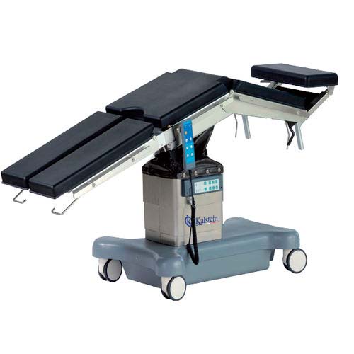 What are the side tables in an operating room?