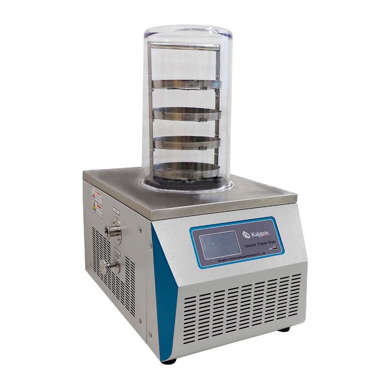 What technology does a lab freeze-drier use?