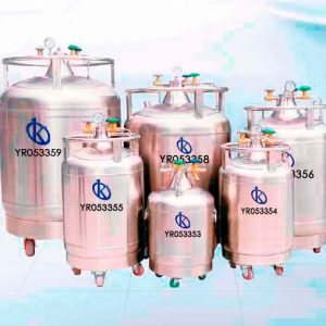 Liquid nitrogen tank and sample transport
