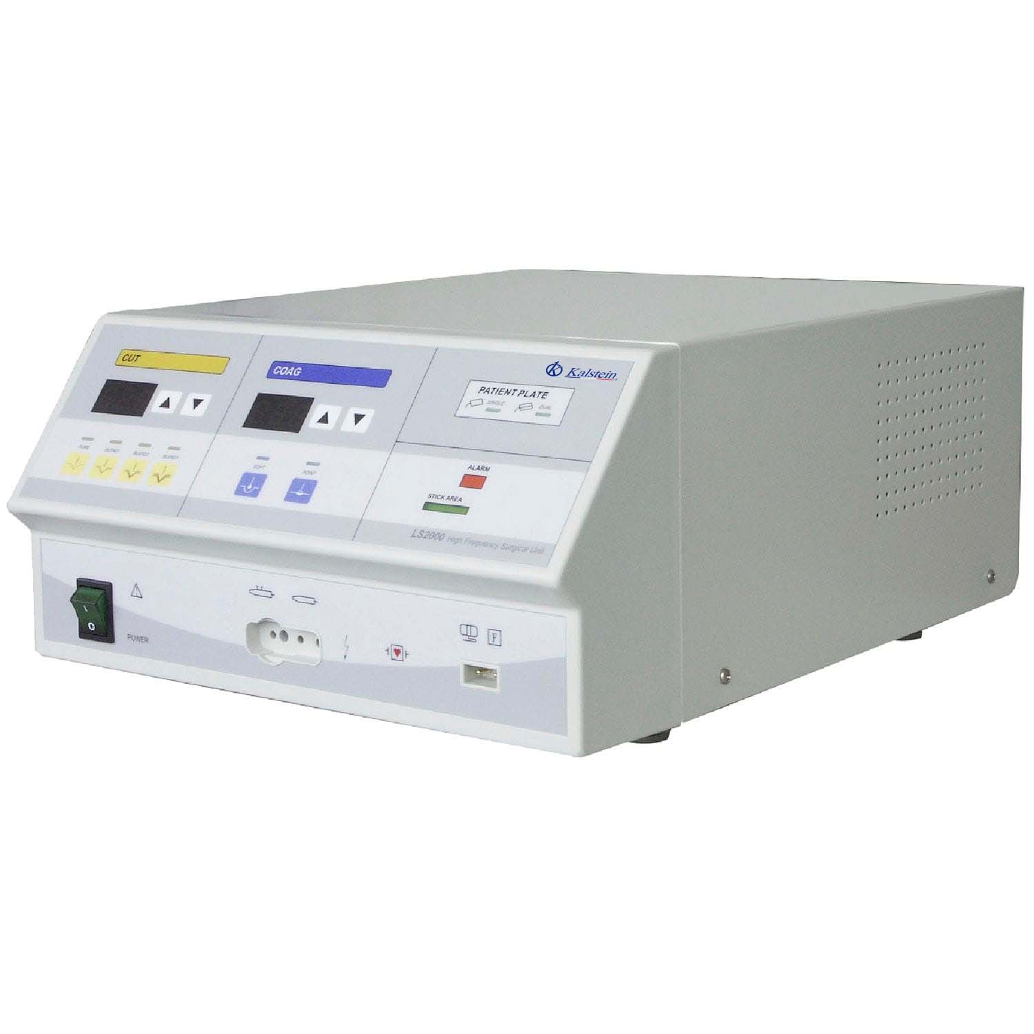 Thermal characterization of electrosurgical units